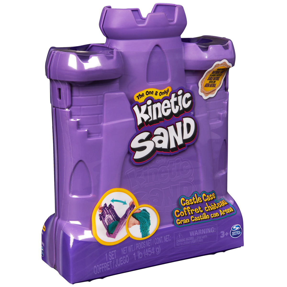 Kinetic Sand Castle Case