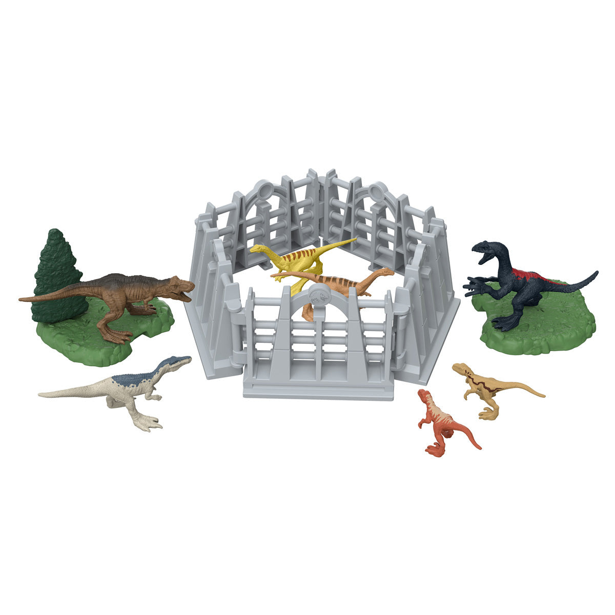 Jurassic World Minis On-The-Go Dinosaur Danger Set