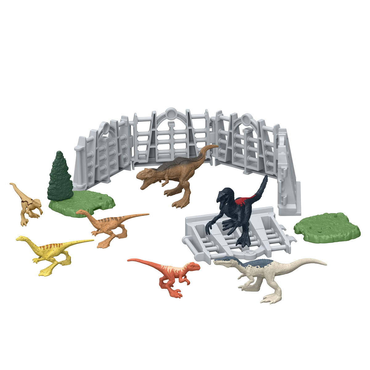 Jurassic World Minis On-The-Go Dinosaur Danger Set