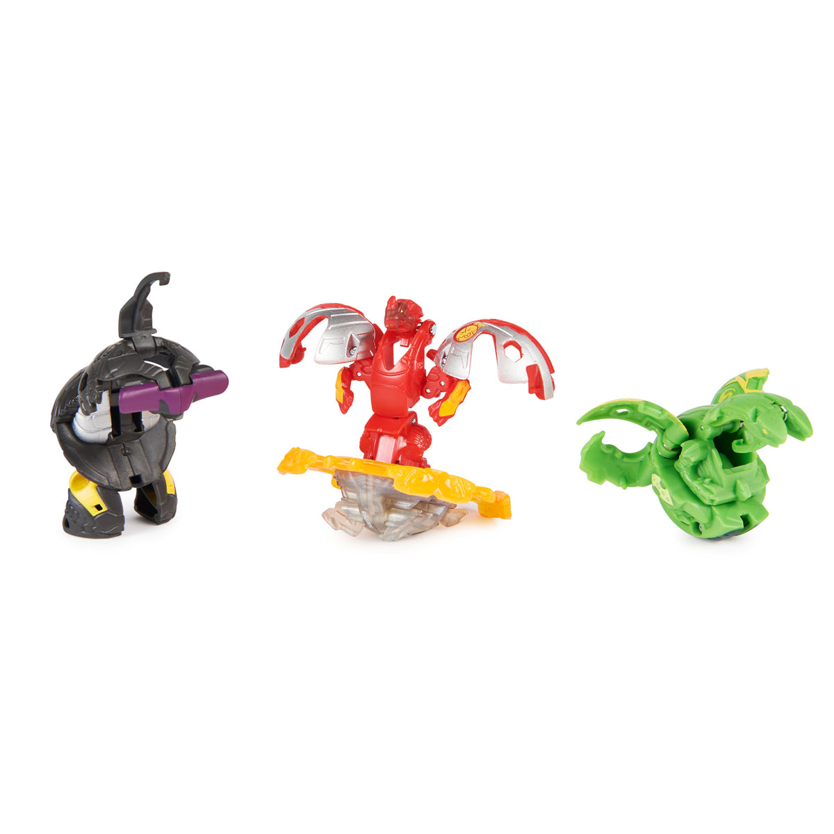 Bakugan Starter Pack - Special Attack Dragonoid, Nillous and Hammerhead Figures