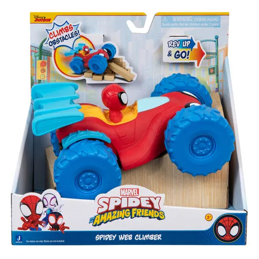 Marvel Spidey and His Amazing Friends - Spidey Web Climber 18cm Vehicle