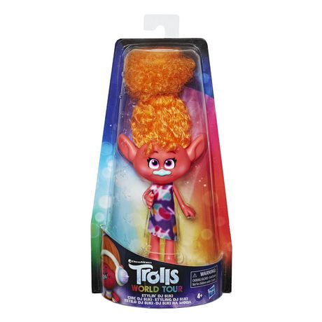 DreamWorks Trolls World Tour Stylin Doll - Poppy (Styles Vary)