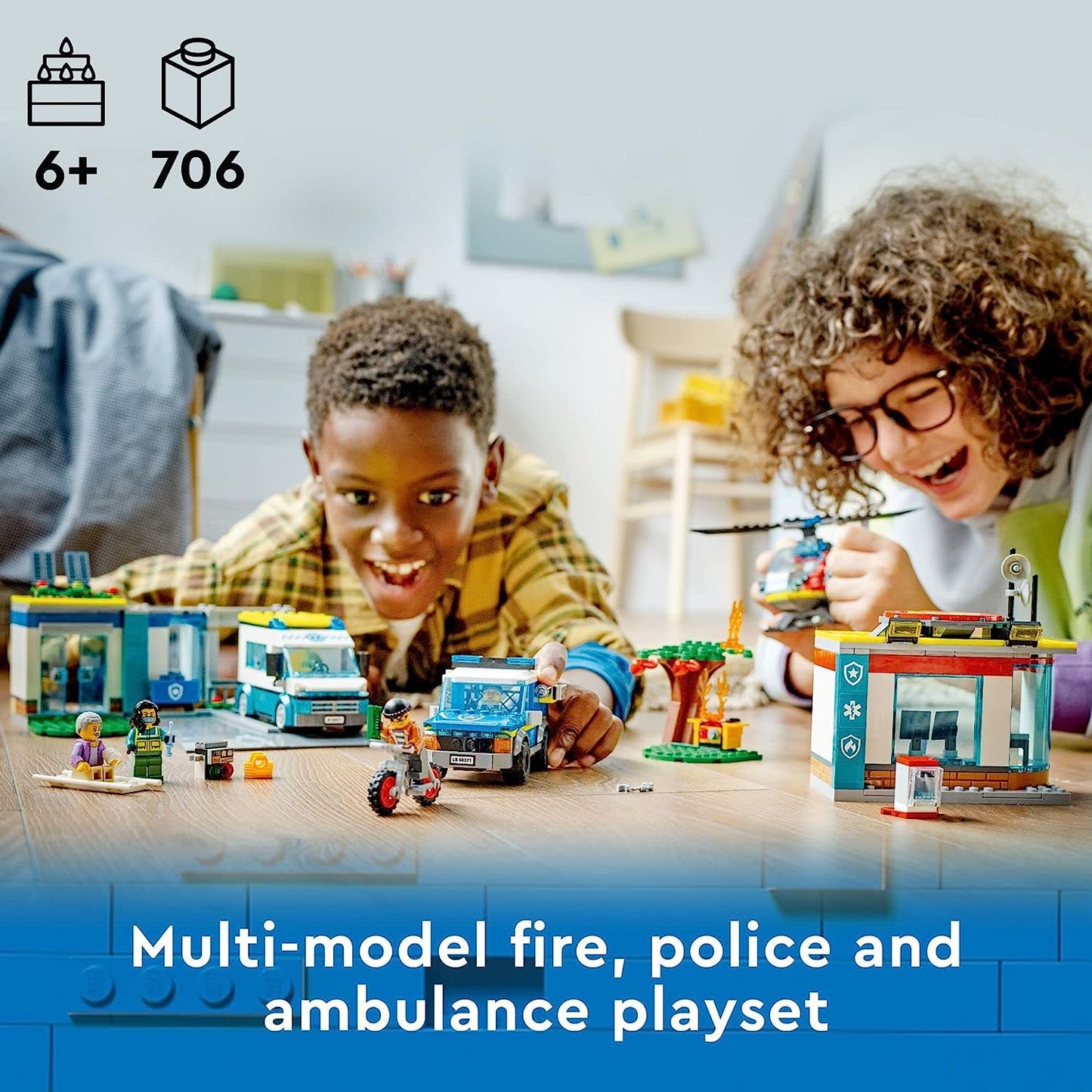 LEGO City - Emergency Vehicles HQ 60371