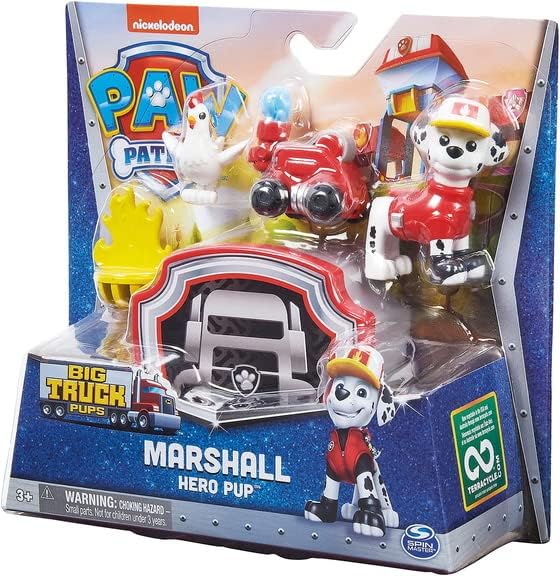 Paw Patrol - Big Truck Pups Hero Pups Action Figures (Styles Vary)