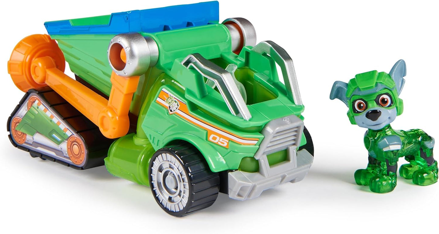 Paw Patrol - Rocky Mighty Movie Recyle Truck