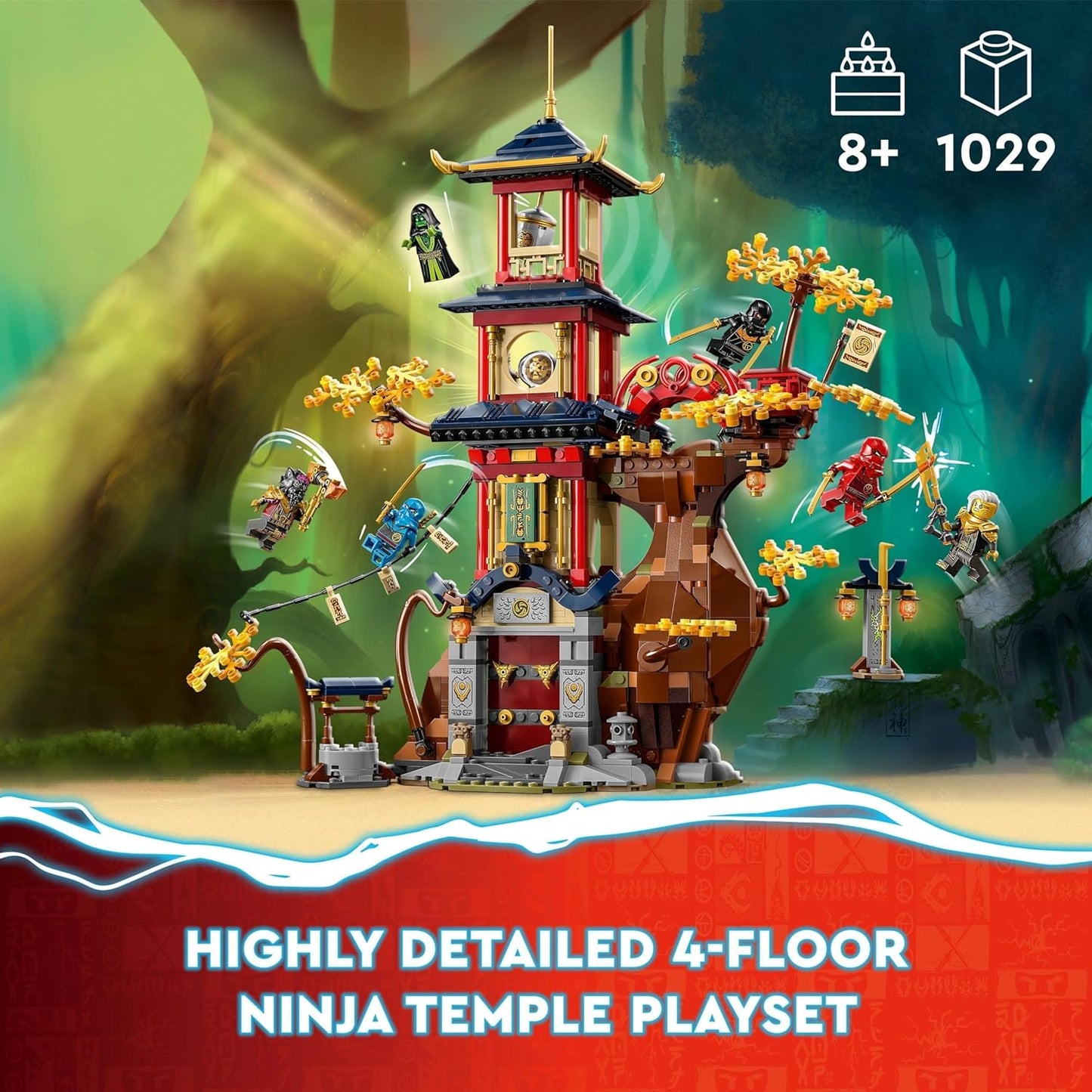 LEGO NINJAGO - Temple of The Dragon Energy Cores 71795