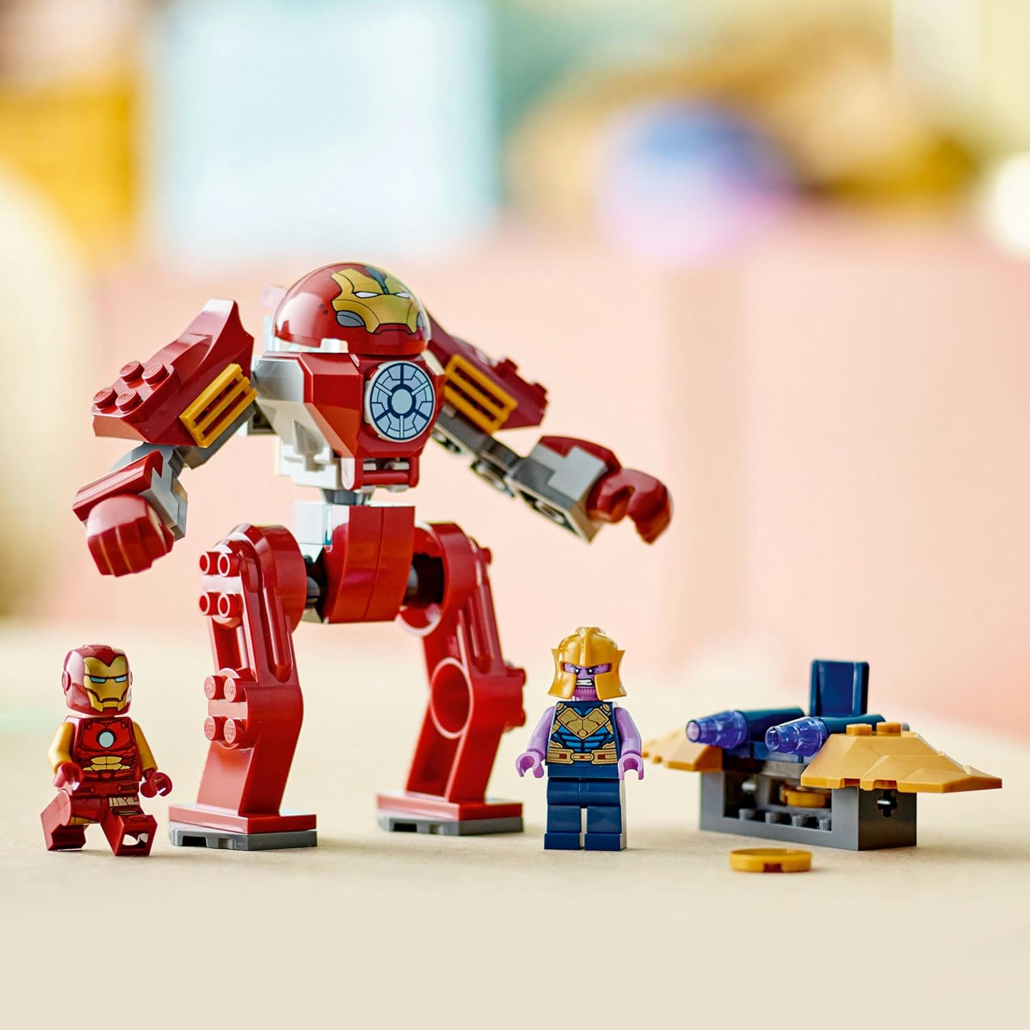 Lego iron man hulkbuster best sale mech suit