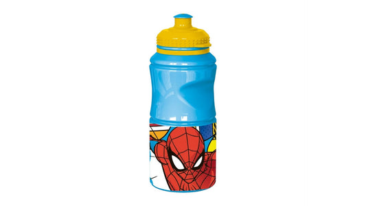 Spiderman plastic Plastic 380 ml blue 1 piece