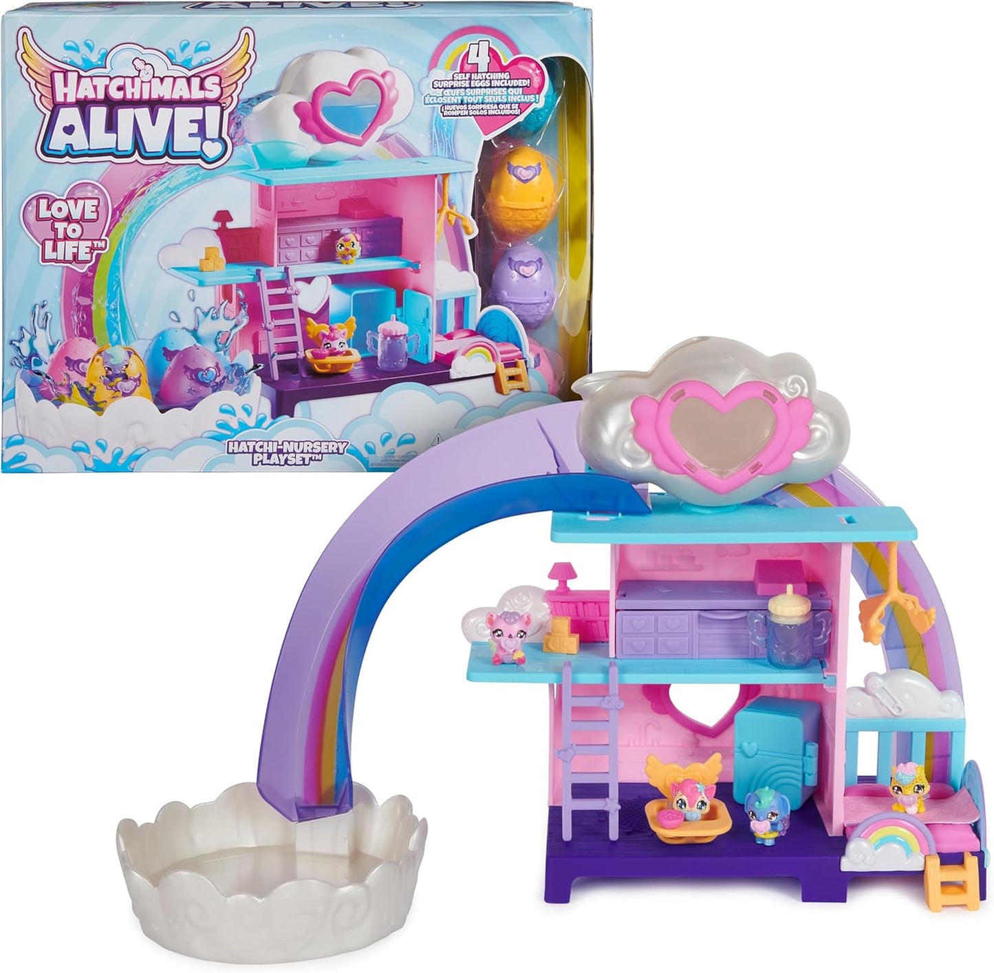 Hatchimals Alive Nursery Playset Toy