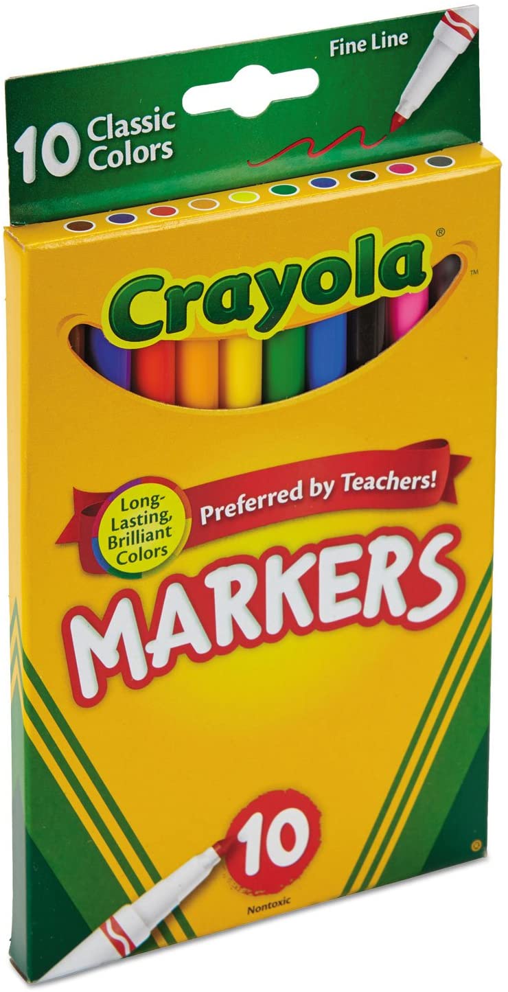 Crayola Non-Washable Markers