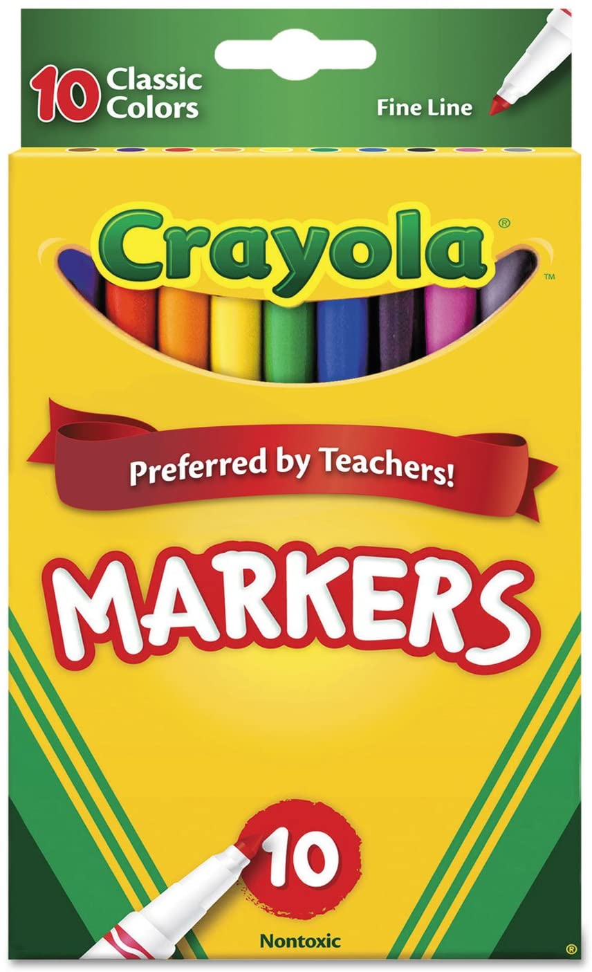 Crayola Non-Washable Markers