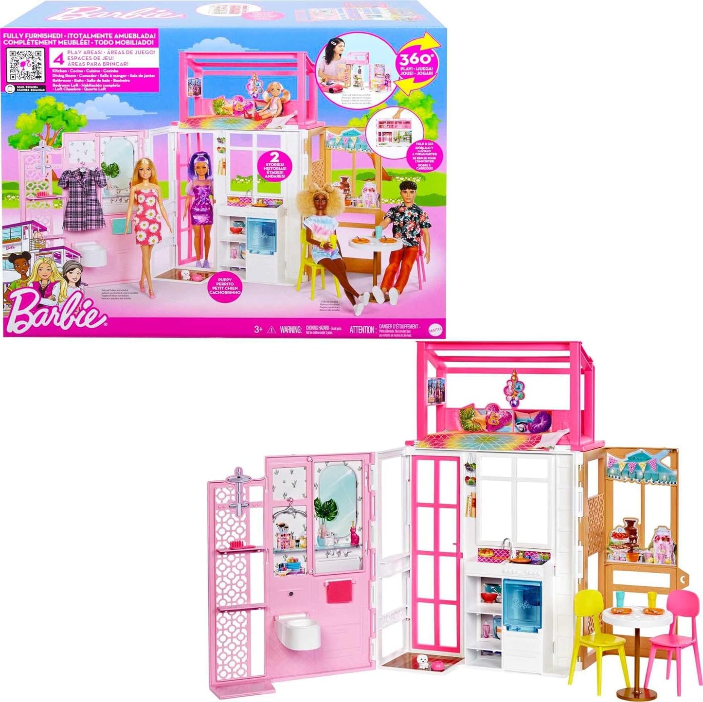 Barbie Dollhouse Playset HCD47