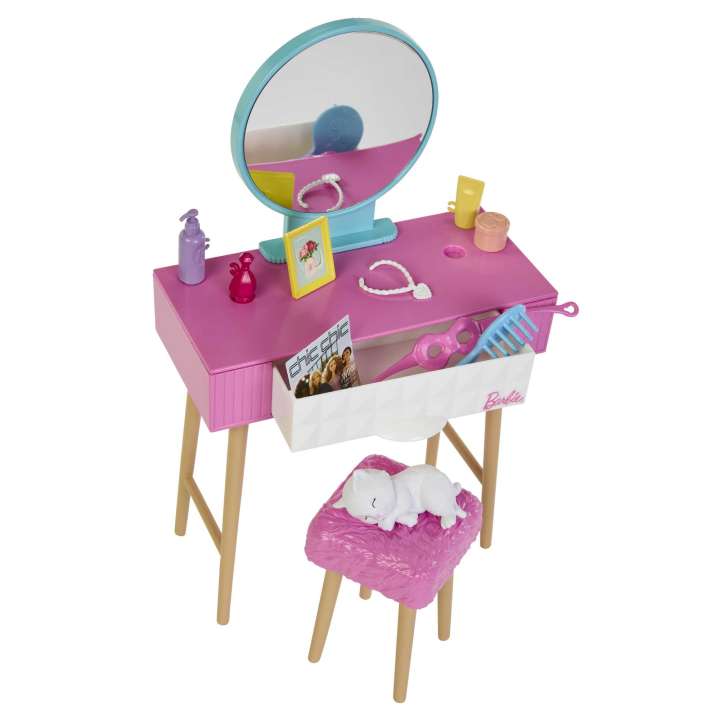 Barbie Doll And Bedroom Playset HPT55