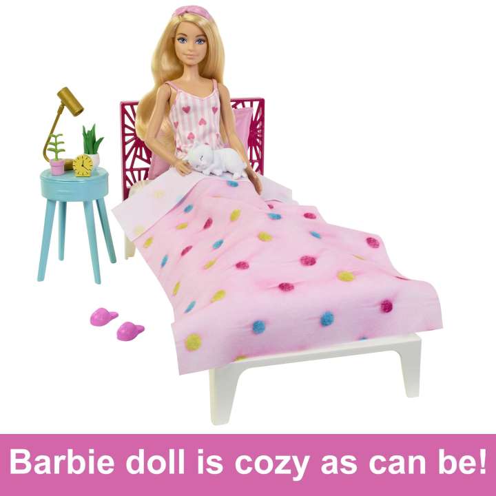 Barbie Doll And Bedroom Playset HPT55