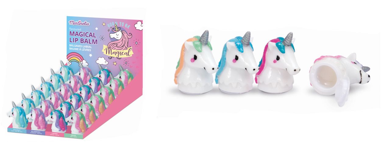 Martinelia Unicorn Lip Balm (Styles Vary) One Supplied