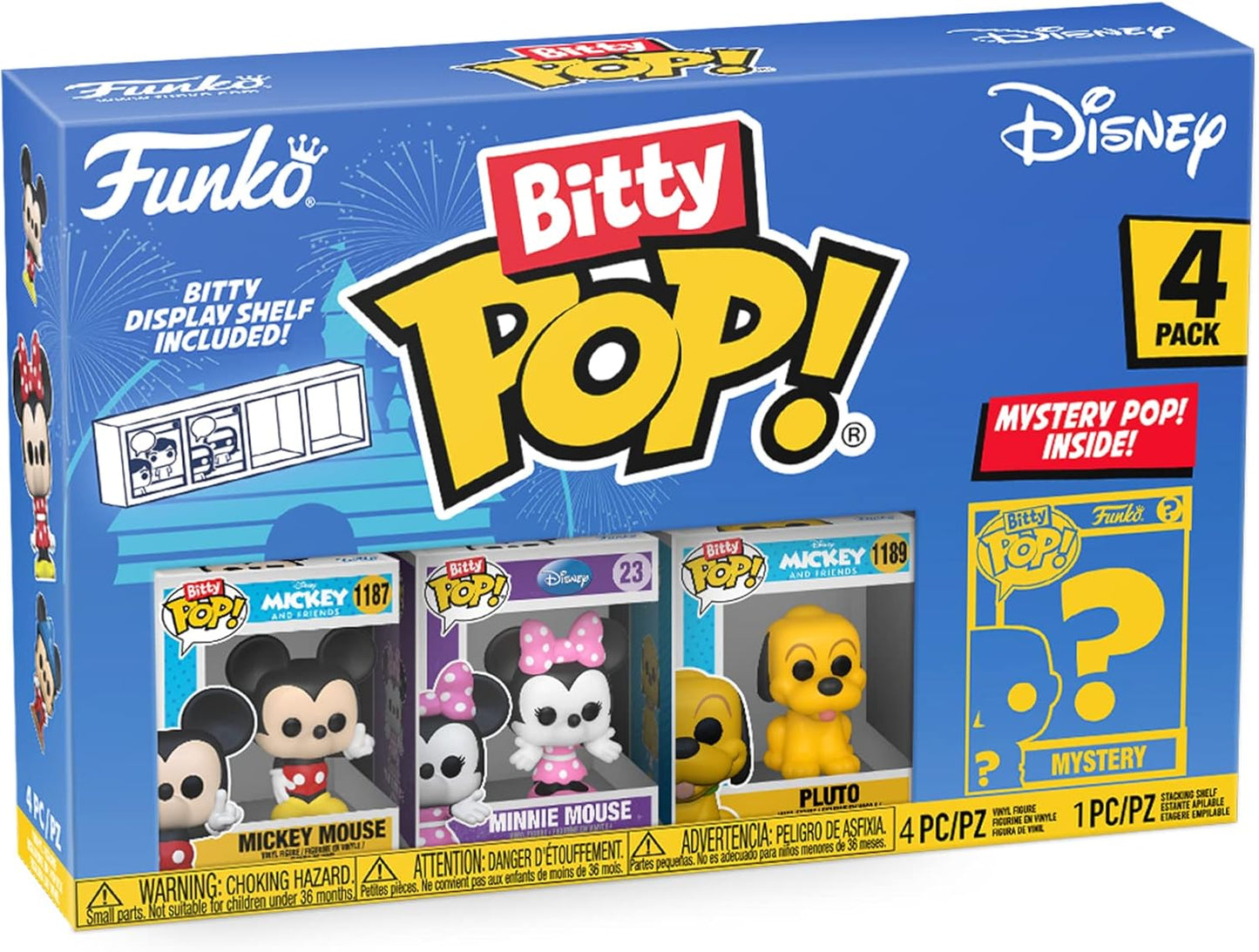 Funko Bitty Pop - Disney  Mickey 4 pack