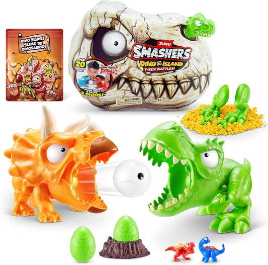 Smashers Dino Island T-Rex Battle Playset