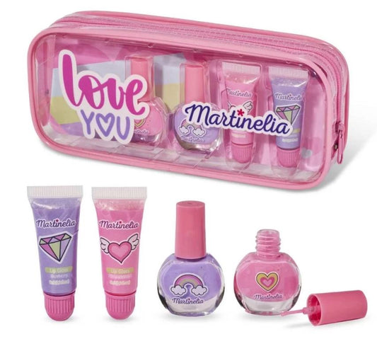 Martinelia Super Girl Nail Polish & Lip Gloss Bag