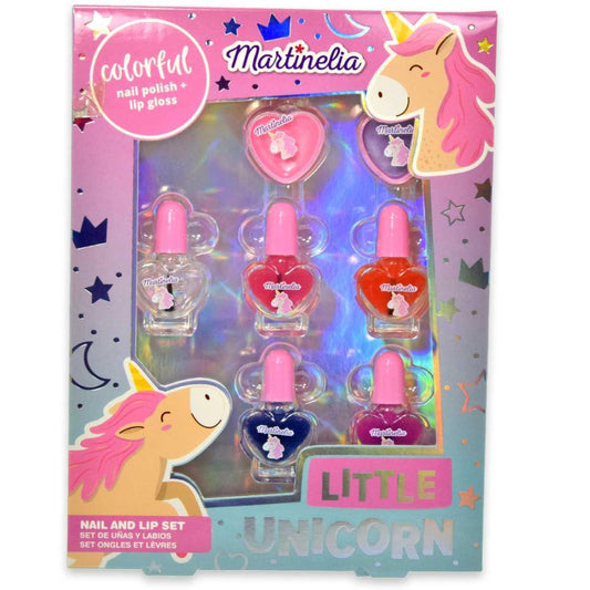 Martinelia Little Unicorn nail & lip set