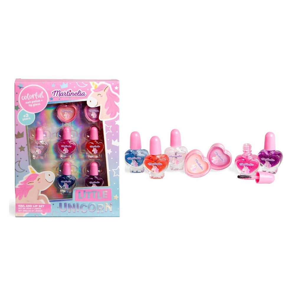 Martinelia Little Unicorn nail & lip set