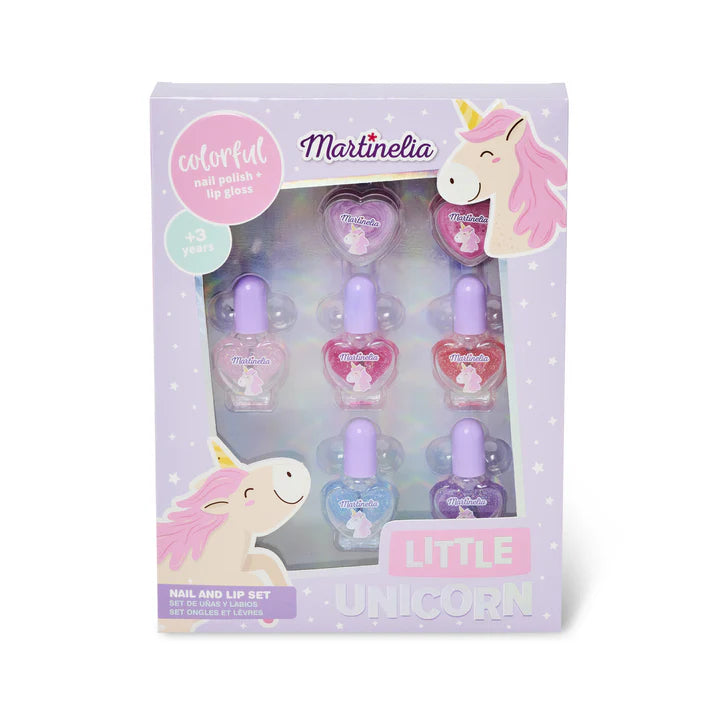 Martinelia Little Unicorn nail & lip set