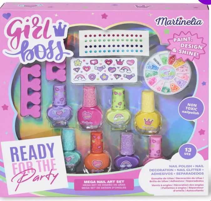 Martinelia Super Girl Mega Nail Art Set