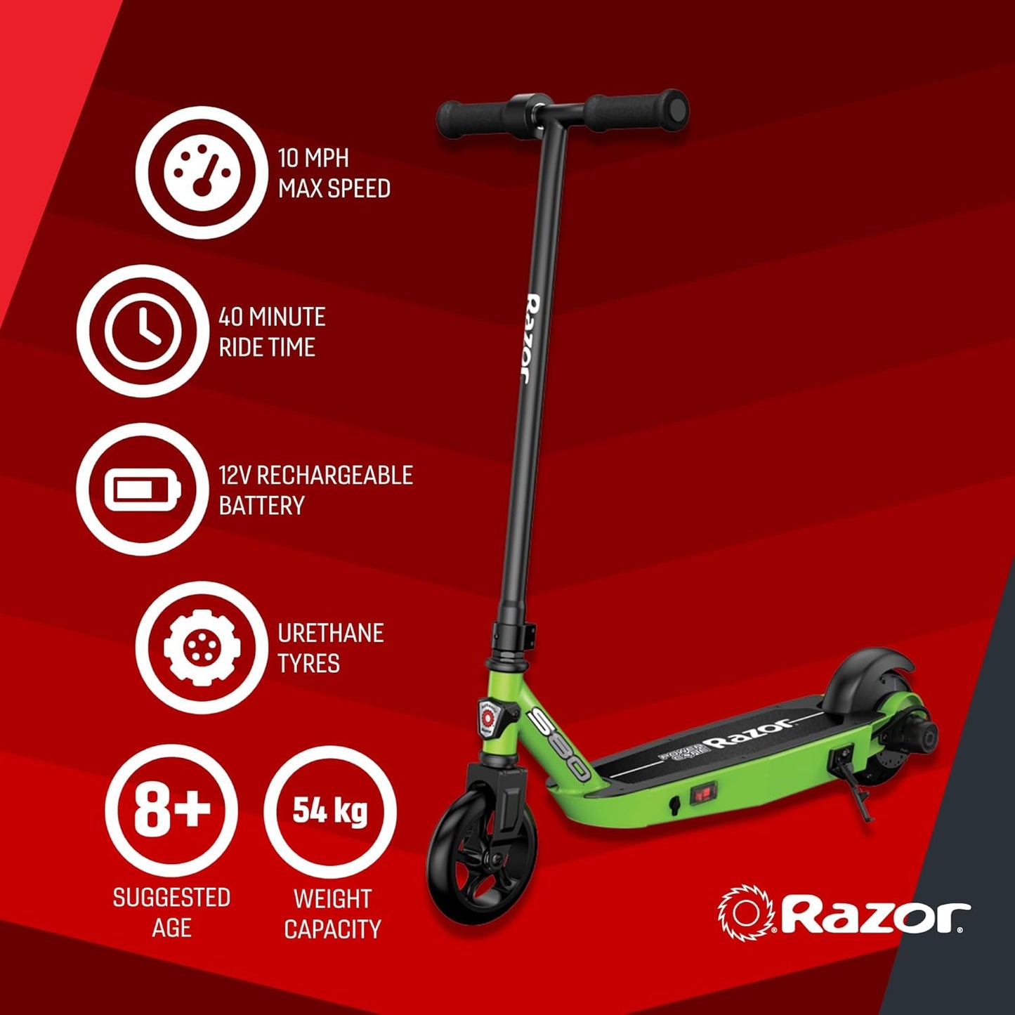 Razor Electric Scooter Powercore S80