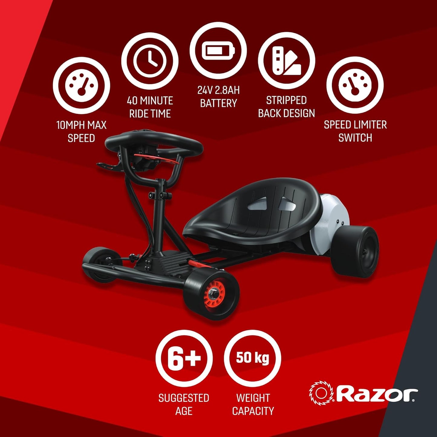 Razor Rad Rod 16kmph