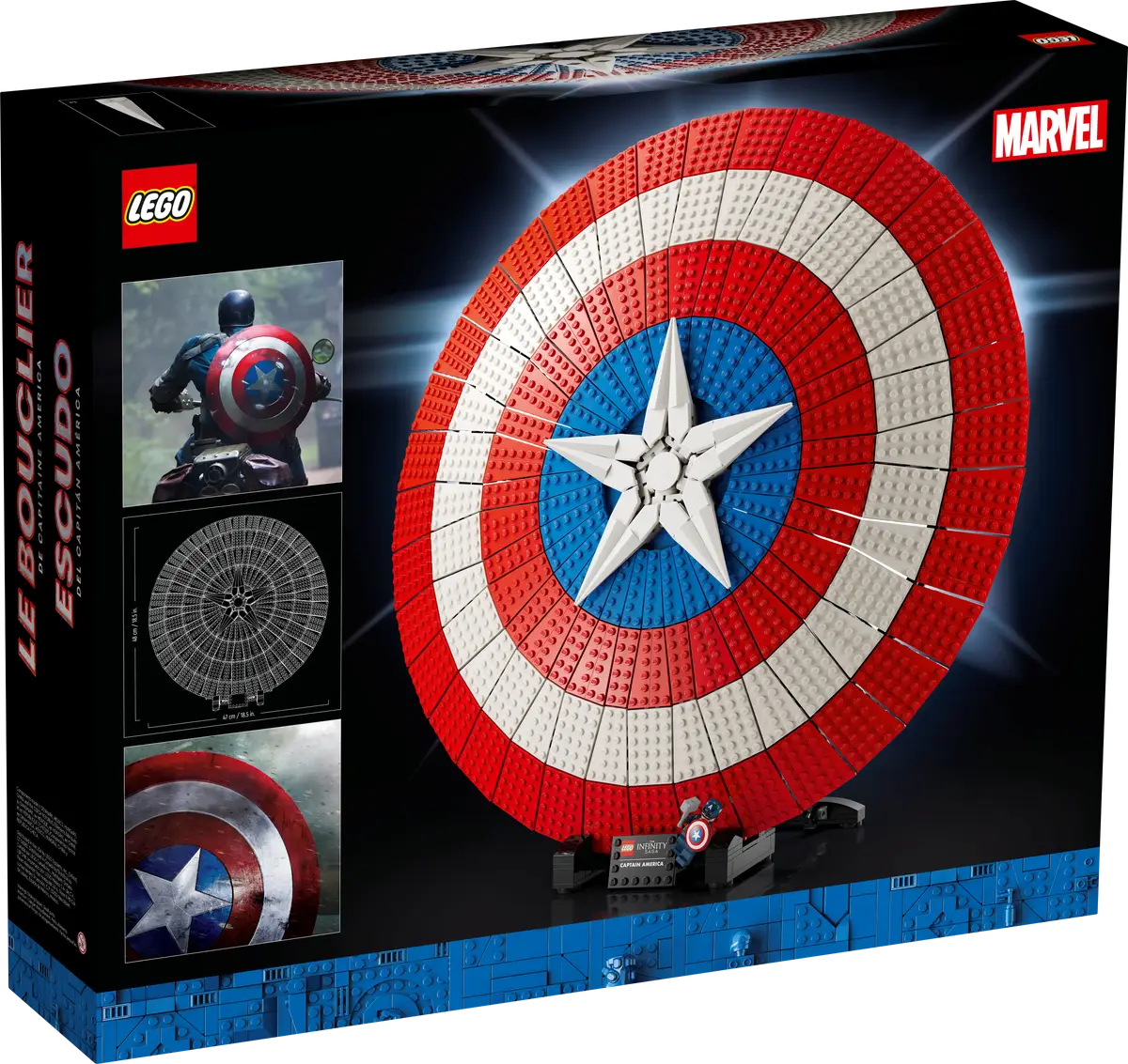 Lego Captain America Sheild 76262