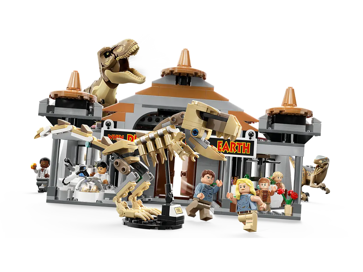 Lego Visitor Center: T. rex & Raptor Attack 76961