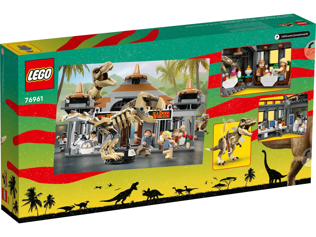 Lego Visitor Center: T. rex & Raptor Attack 76961