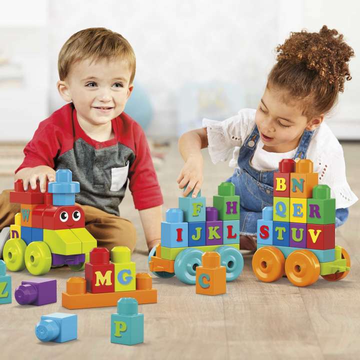 Mega bloks abc sales train