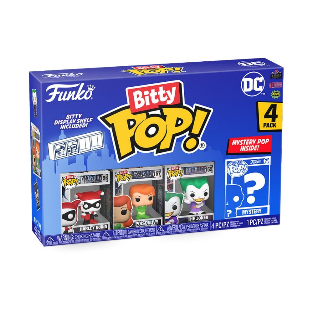 Funko Bitty POP - DC Comics Harley Quinn 4 Figures Pack