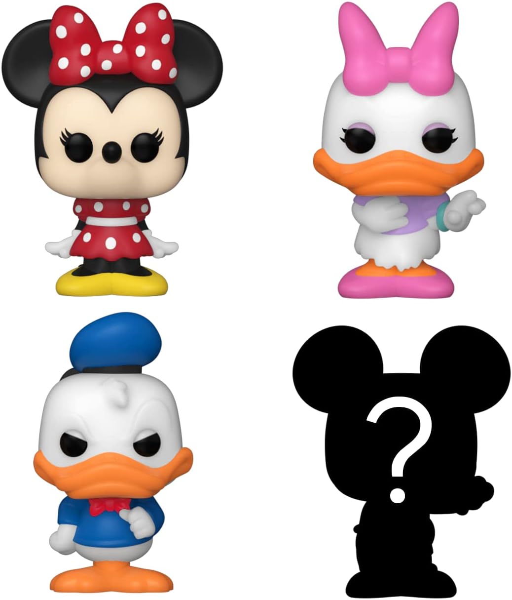 Funko Bitty Pop Disney Mini Collectible Toys 4 Pack  (Styles Vary)