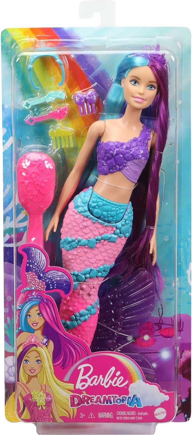 Barbie Dreamtopia Doll with Extra-Long Fantasy Hair