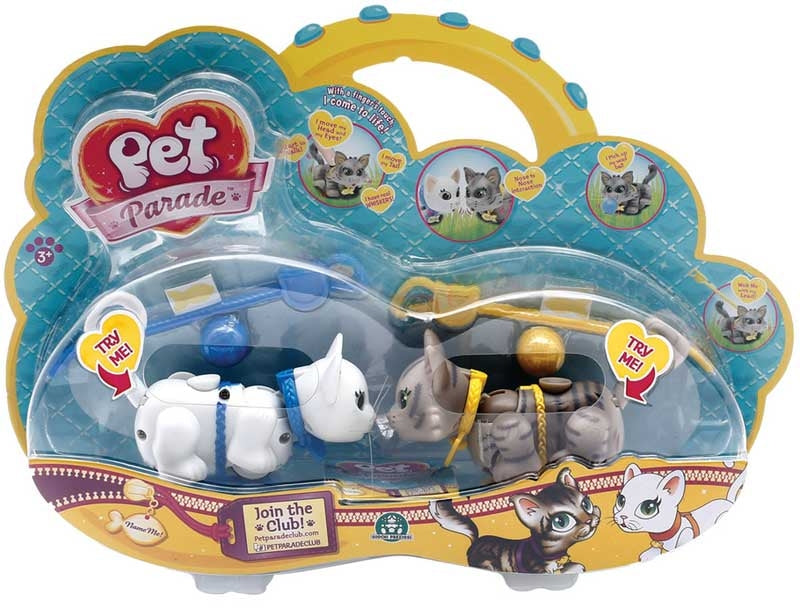 Pet Parade - Twin Kitten Pack (Styles Vary - One Supplied)