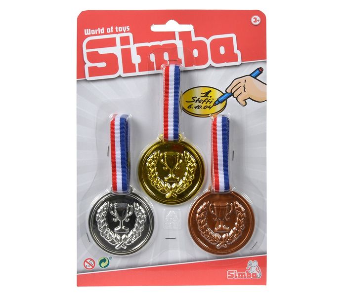 Plastic Medal - 3 Pieces