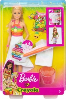 BARBIE CRAYOLA RAINBOW DOLL