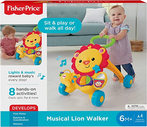 Fisher Price Musical Lion Walker Styles Vary The Entertainer Pakistan