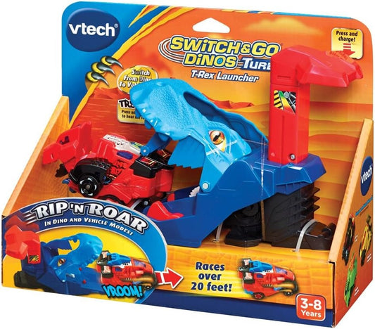 VTech Switch & Go Dinos Turbo - T-Rex Dino Launcher