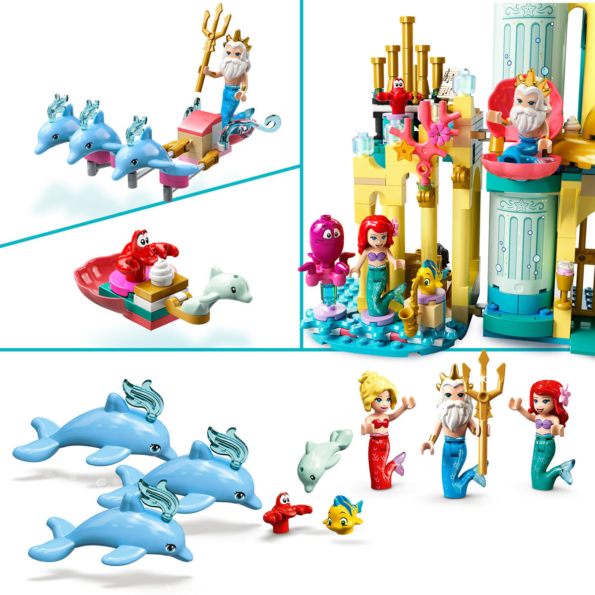 Lego Disney Princess Ariels Underwater Palace 43207 The Entertainer