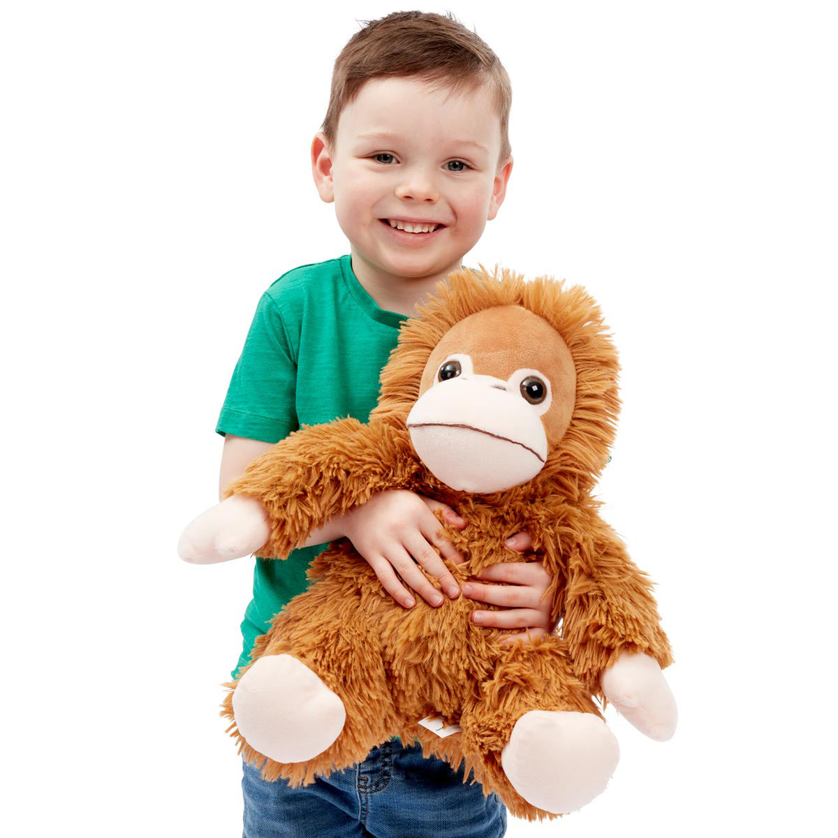 Snuggle Buddies 34cm Endangered Animals Plush Toy - Orangutan – The