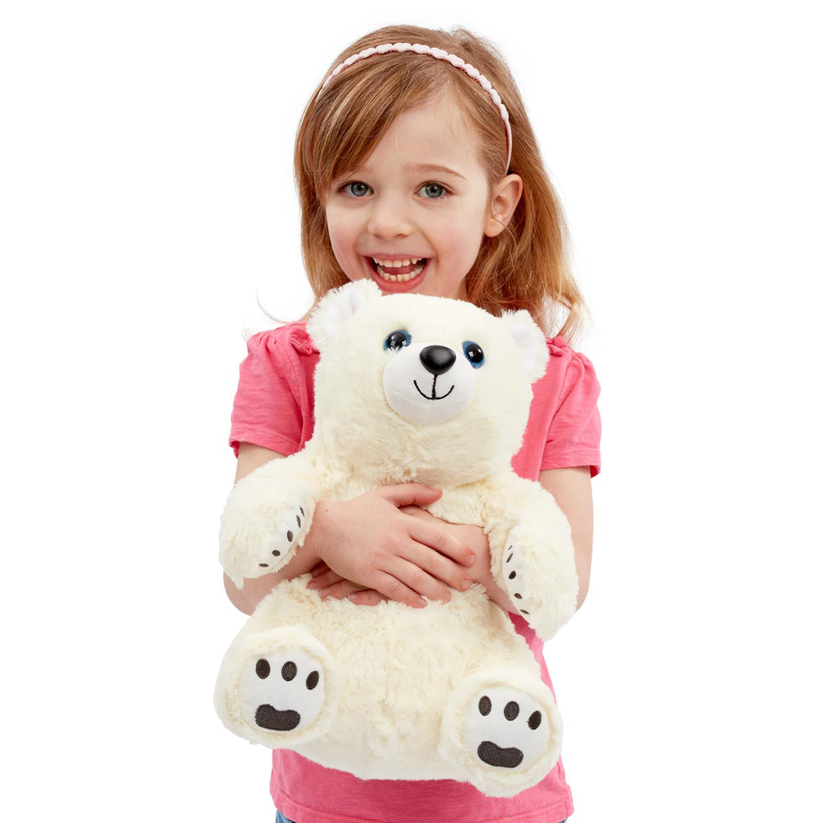 Snuggle Buddies Endangered Animals Plush Toy - Polar Bear – The