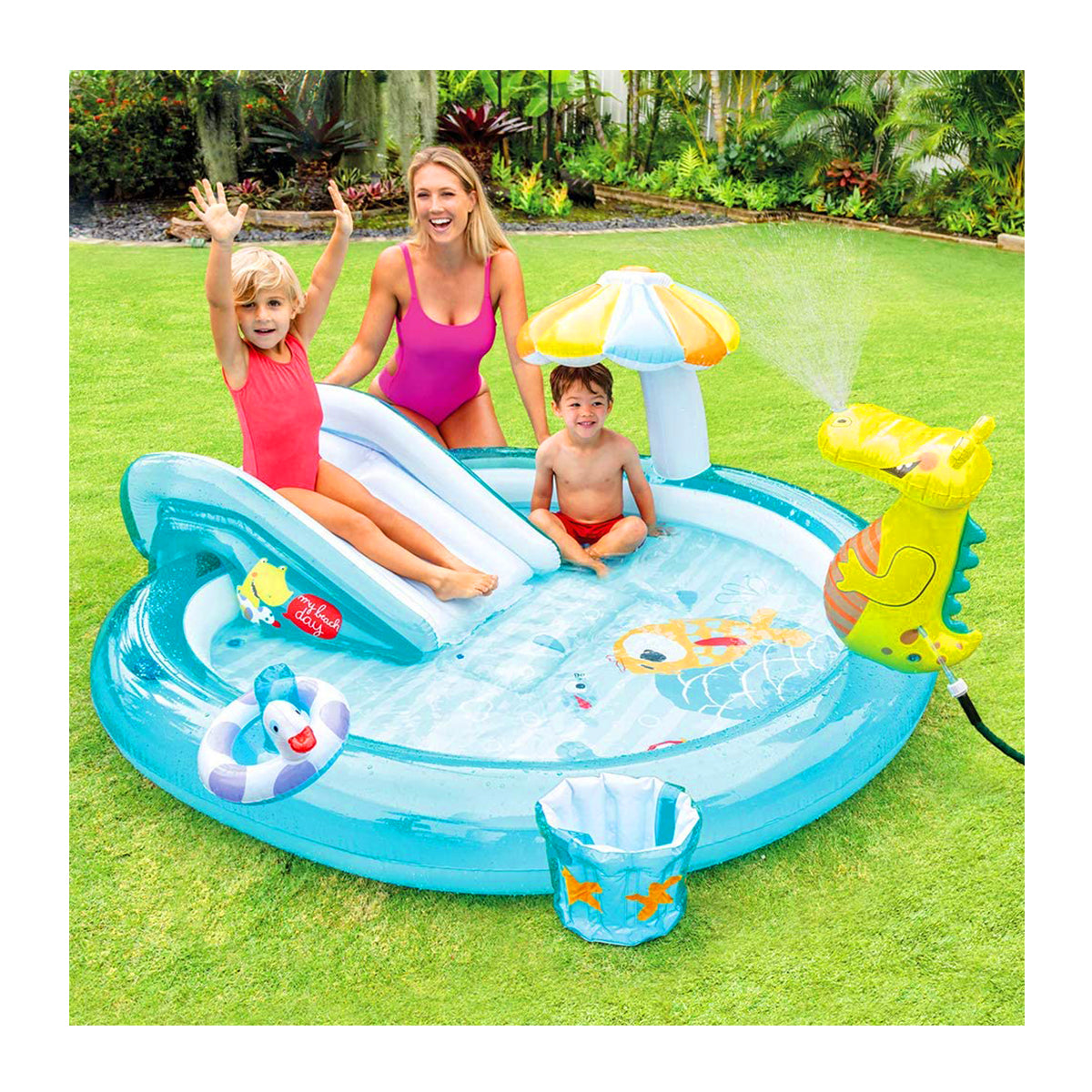 Inflatable best sale pool intex