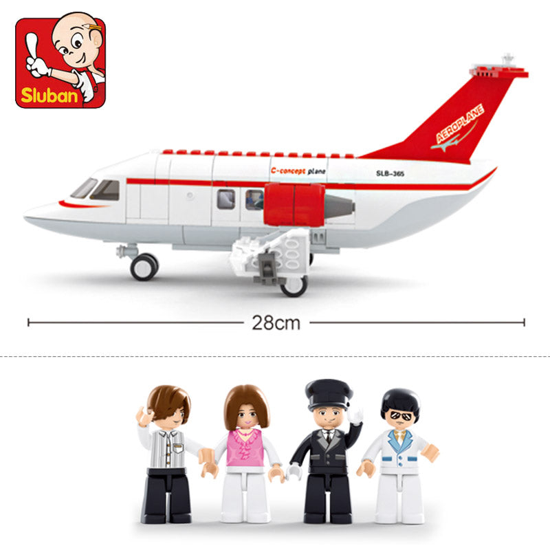 Sluban - Aviation Plane Building Set