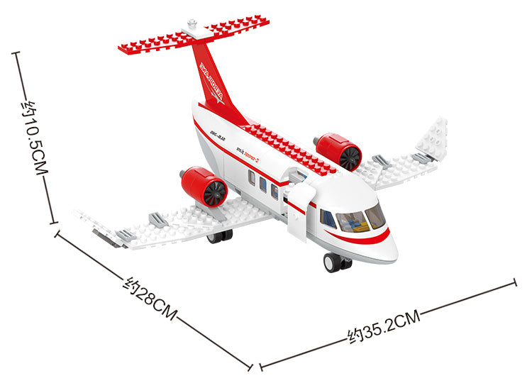 Sluban - Aviation Plane Building Set