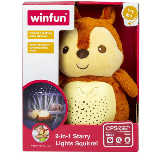 Winfun - 2 -in-1 Starry Lights Squirrel