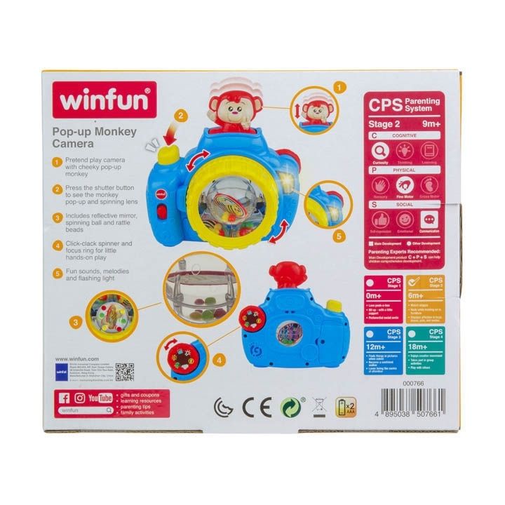 Winfun - Pop-Up Monkey Camera