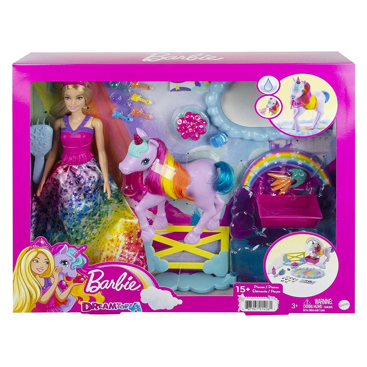 Barbie Dreamtopia Princess with Unicorn GRG01 The Entertainer Pakistan