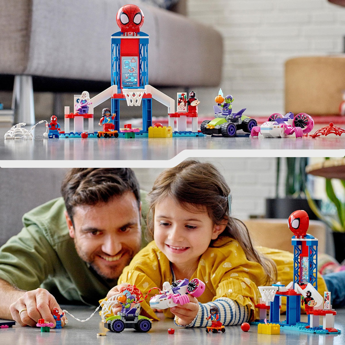 LEGO Marvel Spidey And His Amazing Friends Spider-Man Webquarters